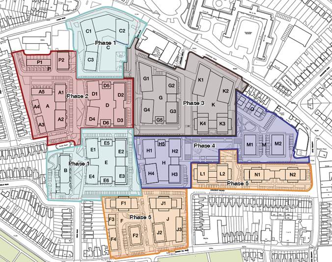 CRE masterplan map